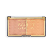 Revolution Pro - Face Palette Sculpt & Glow - Medium-Deep