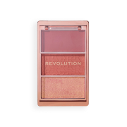 Revolution - Icon Blush Blush Palette - Aura Points Rose